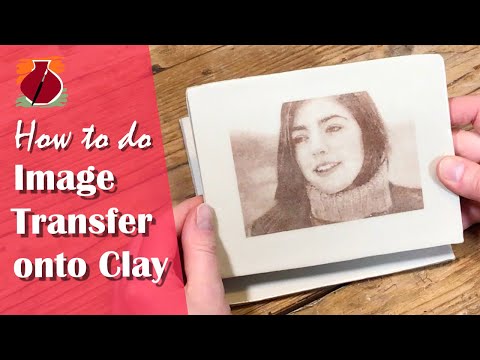 How to Transfer an Image onto Clay