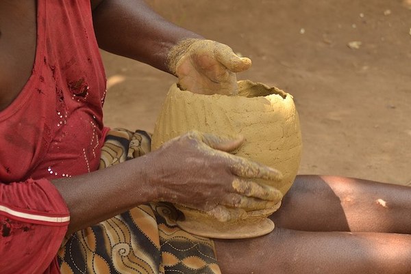 Traditional pottery in Nigeria
