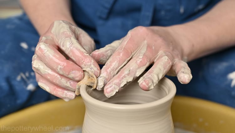 What is slip in pottery