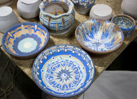 what is slip in pottery