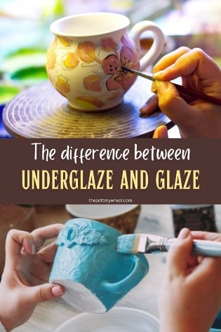 the difference between underglaze and glaze