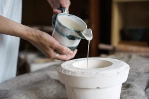 what is slip in pottery