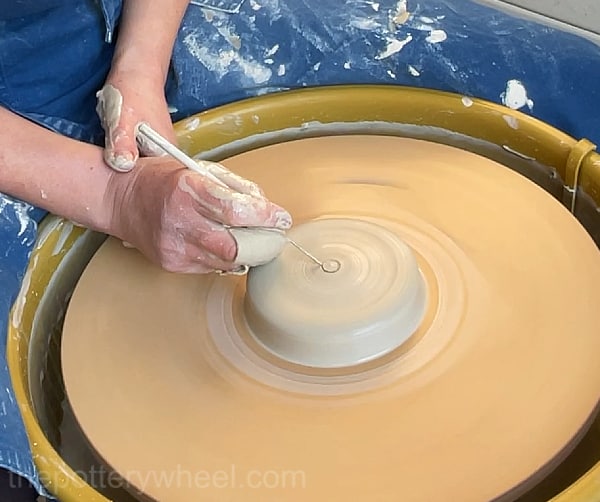 Finding the center of your clay