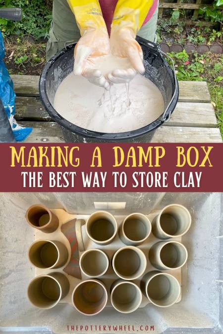 Making a damp box for clay