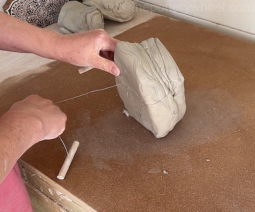 Making pottery without wrist pain