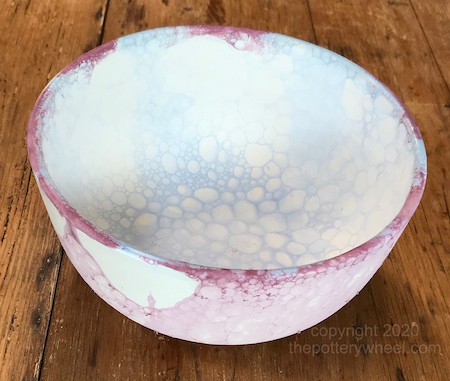 Bubble Underglaze Techniques