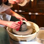 Can you use air dry clay on a potters wheel