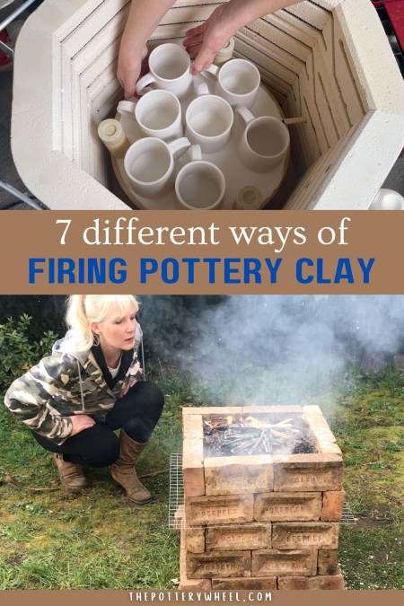 Different methods of firing clay
