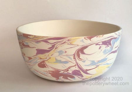 Marbling Underglaze Techniques