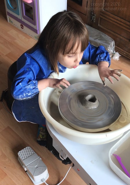 Air drying clay on pottery wheels? : r/Pottery