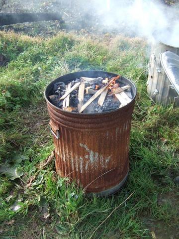 barrel firing clay