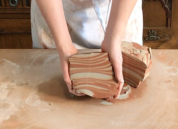 mixing different types of clay