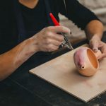 Airbrushing Underglaze onto pottery