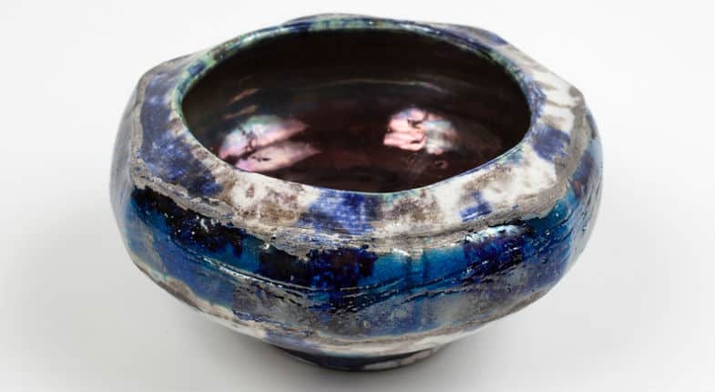 how to glaze raku pottery
