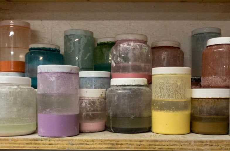 Is pottery glaze toxic