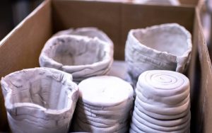transporting greenware pottery