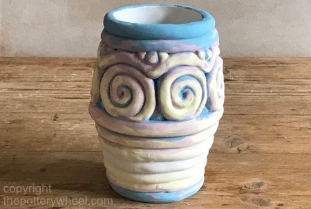 How to Make an Air Dry Clay Pinch Pot Vase, Pottery