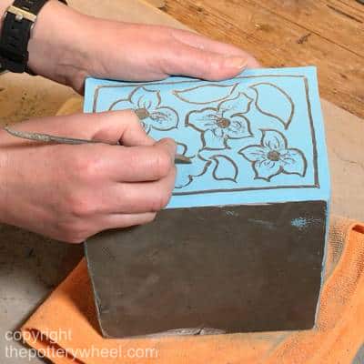 how to make sgraffito pottery