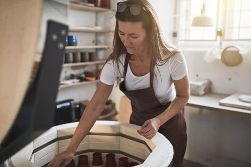 pottery kiln at home