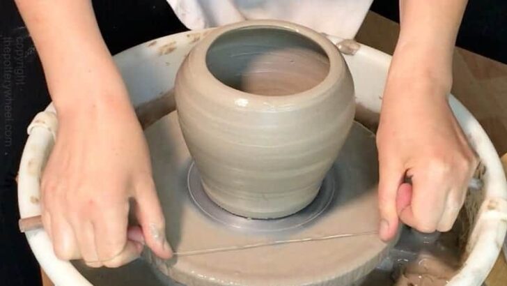 How to Remove a Pot from the Wheel – Without Crushing It!