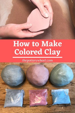 How to Make Colored Clay with stains
