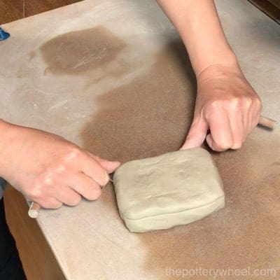 how to make marbled pottery