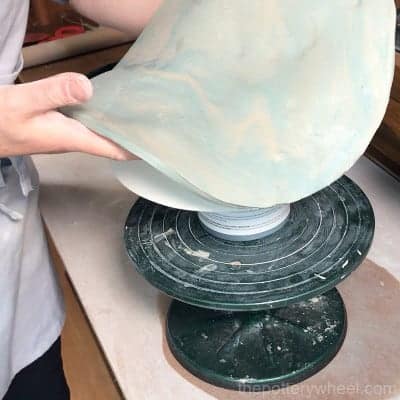 make marbled pottery