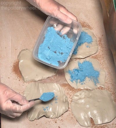 how to make colored clay