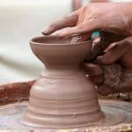 what is pottery clay made of