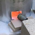 firing a DIY raku kiln