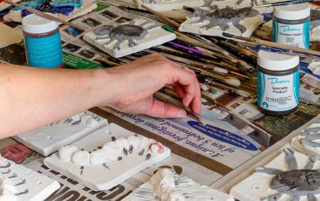 mixing underglaze with glaze