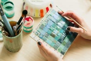 what is pottery glaze made of