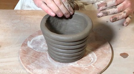 how to make coil pots