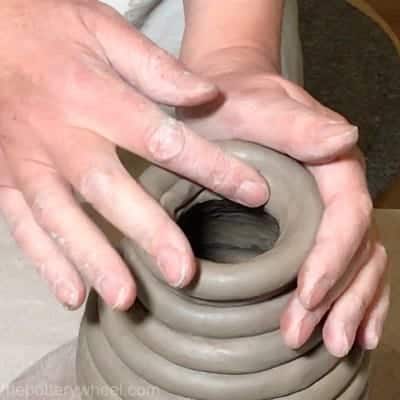 how to make coil pottery