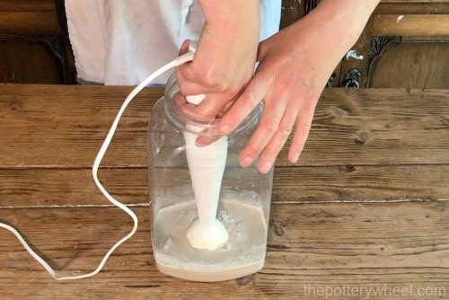 how to make slip for clay