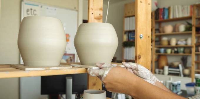 single firing pottery