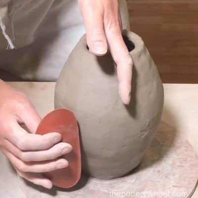 making smooth coil pots