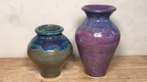 smooth coil pots with a template