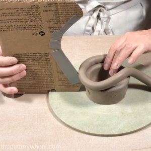 How to Make Smooth Coil Pots - With and Without a Template