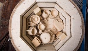 what is fired clay called