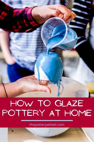 how to glaze pottery at home