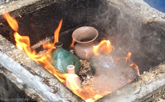 Please do not try to fire your pottery in an oven at home