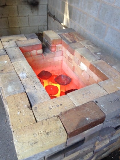 DIY propane kiln