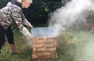 sawdust kiln