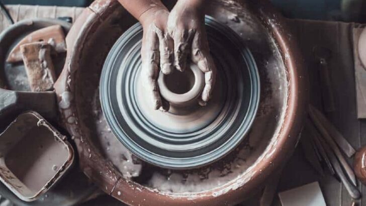 table top pottery wheel