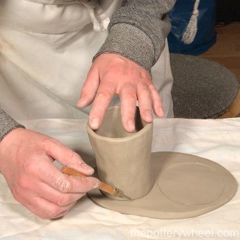 how to make a pinch pot mug