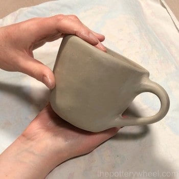 pinch pot mug