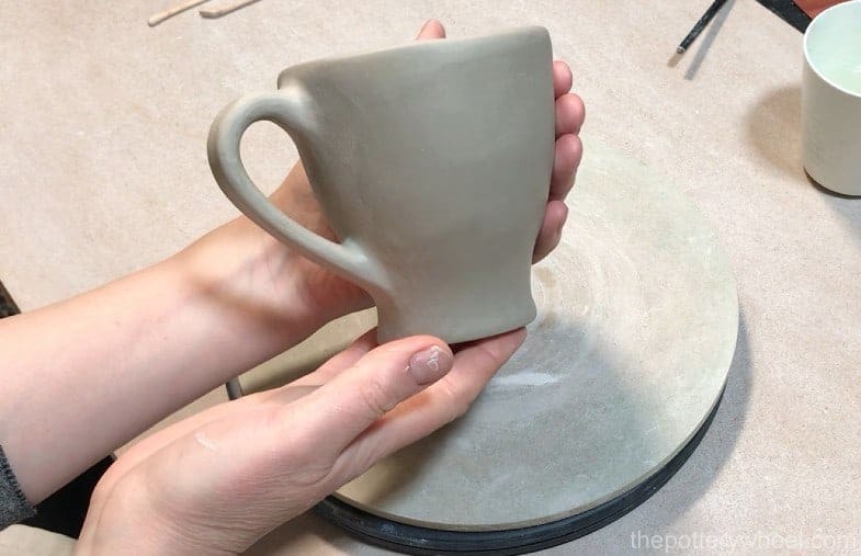 pinch pot mug