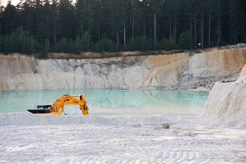 jezioro kaolin