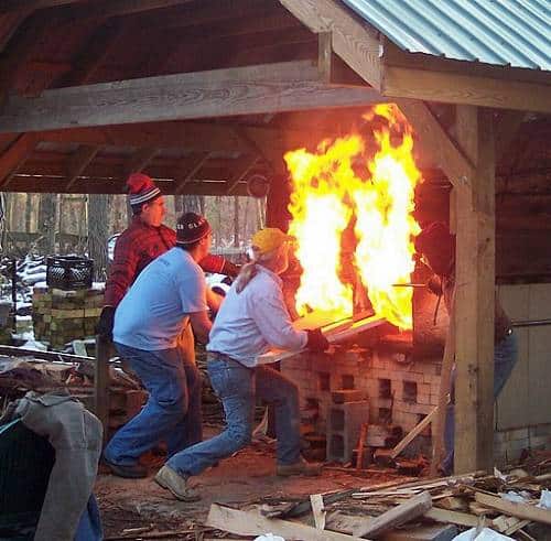 wood fired kiln